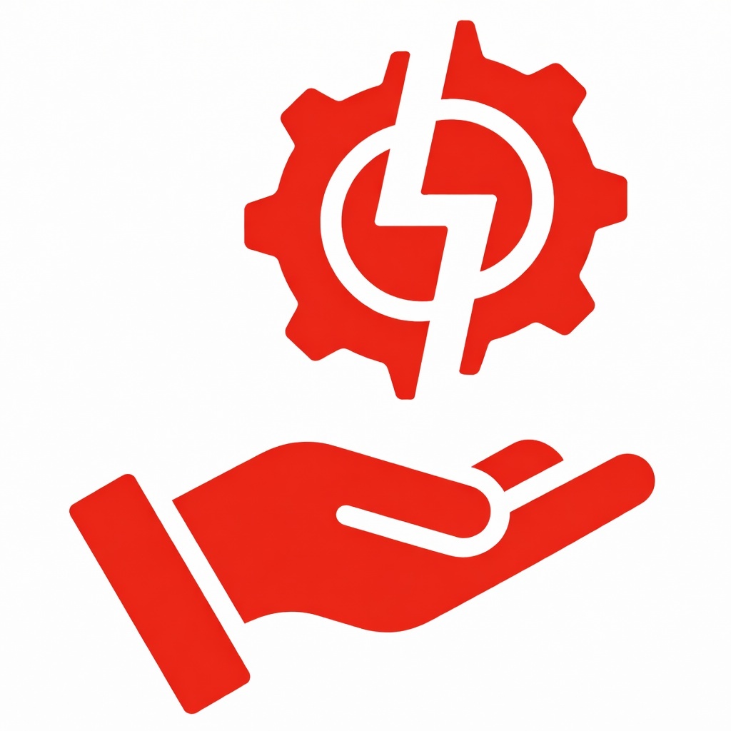 Engineer conducting control panel inspection